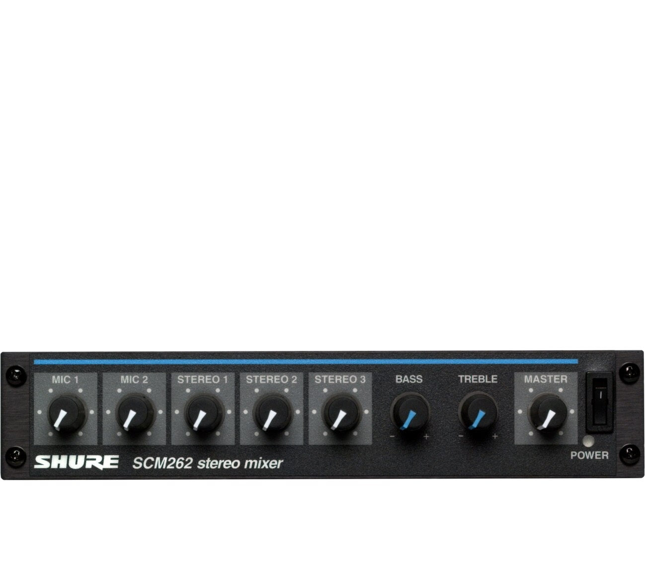 Shure SCM262 Stereo Microphone Mixer – SoundPro
