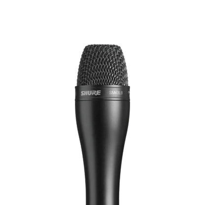 Shure SM63 Omnidirectional Dynamic Microphone | Model: SM63LB