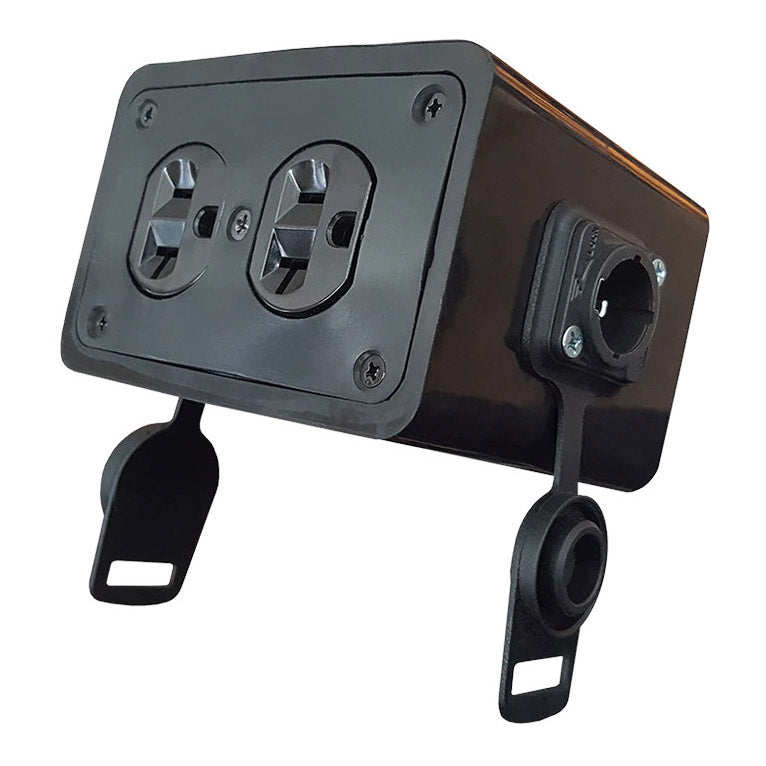 Blizzard Drop TRUE 4x Outlet Stage Power Drop Box