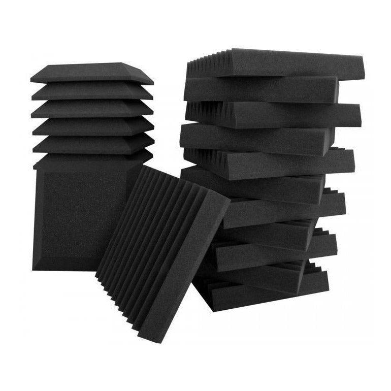 Ultimate Acoustics Studio Bundle II Bevel, Wedge Professional Foam Kit