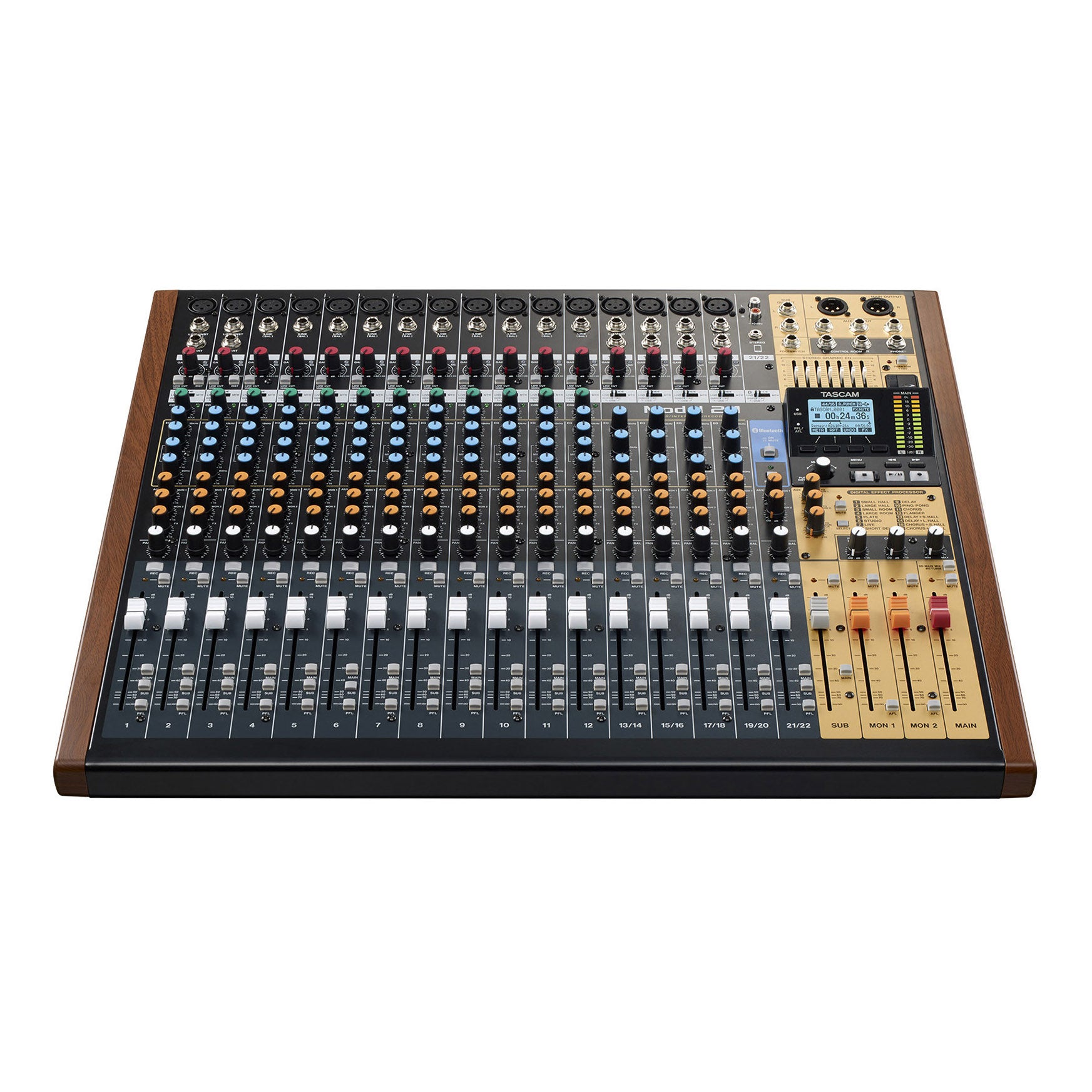 TASCAM Model 24 24-Channel Multitrack Recording Mixer | TASCAM