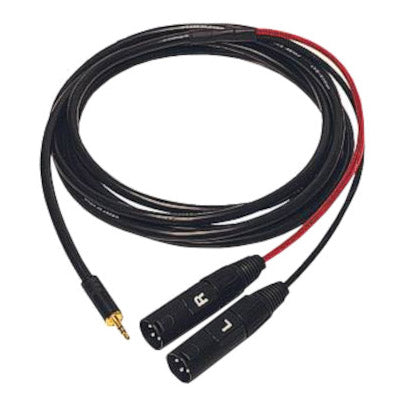 Whirlwind MST2XMUS 1/8 TRS Male to Dual XLR Male Cable