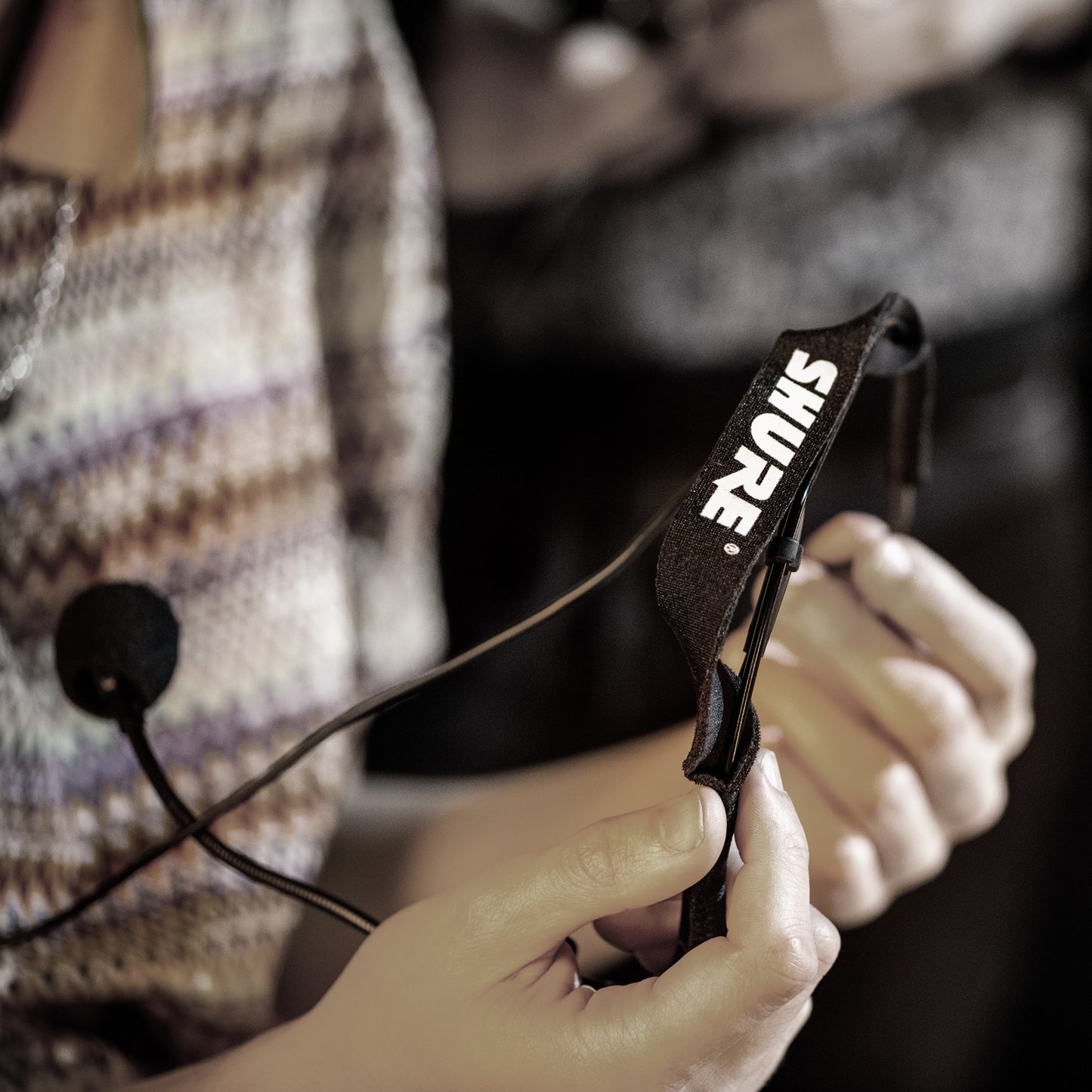 Shure WH20 Dynamic Headset Microphone lifestyle