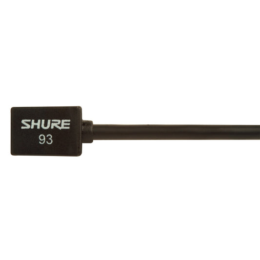 Shure WL93 Miniature Lavalier Microphone,  Cable: 6 Feet | Color: Black