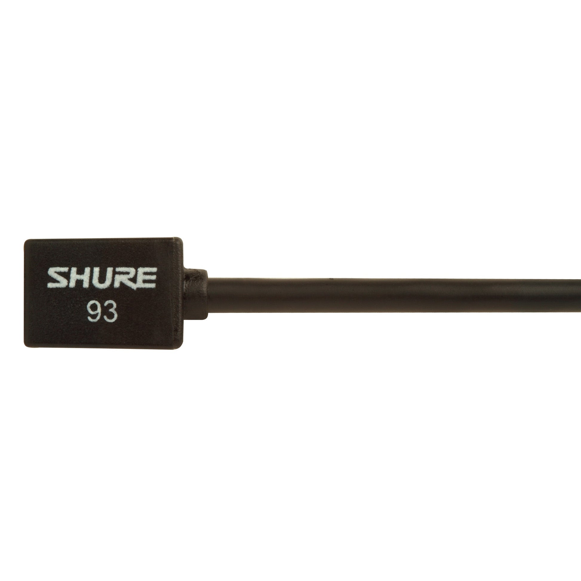 Shure WL93 Miniature Lavalier Microphone, Cable: 6 Feet | Color: Black