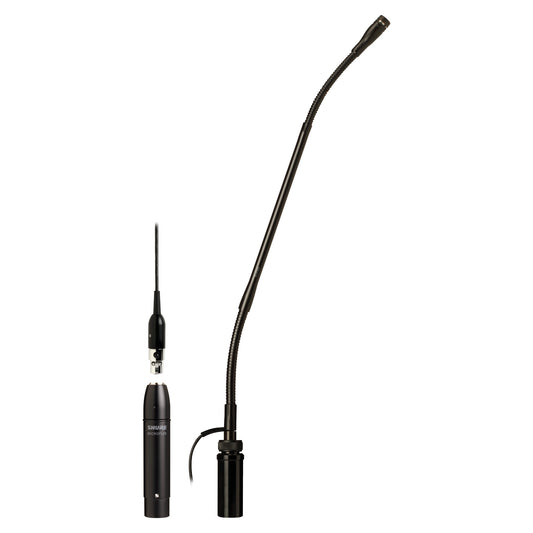 Shure MX412SE Microflex 12-Inch Gooseneck Microphone (Preamp & Shockmount)
