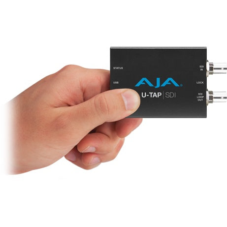 AJA U-TAP SDI Simple USB 3.0 Powered 3G-SDI Capture Card