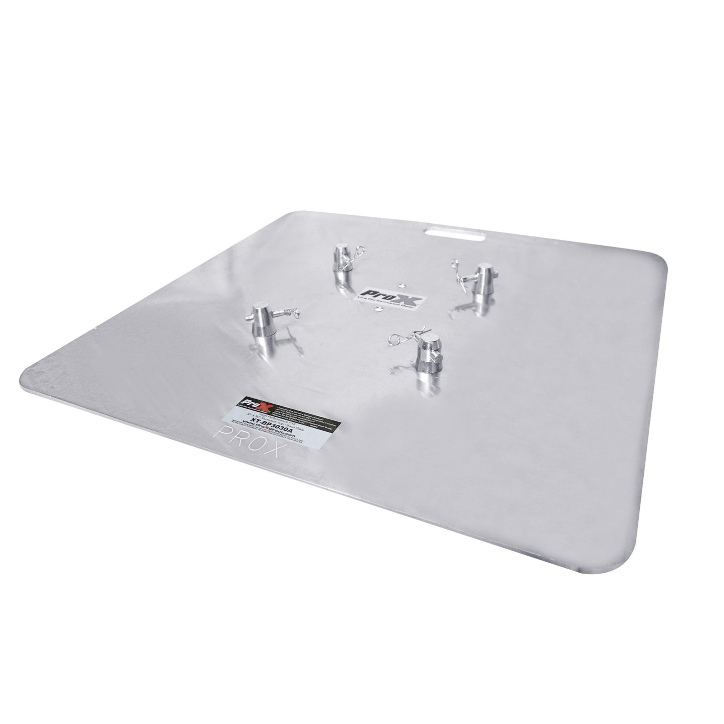 ProX Truss Base Plate For F34 Conical Square Truss | 30 in x 30 in | 8 mm | Aluminum