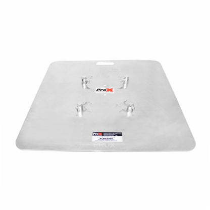ProX Truss Base Plate For F34 Conical Square Truss | 30 in x 30 in | 8 mm | Aluminum