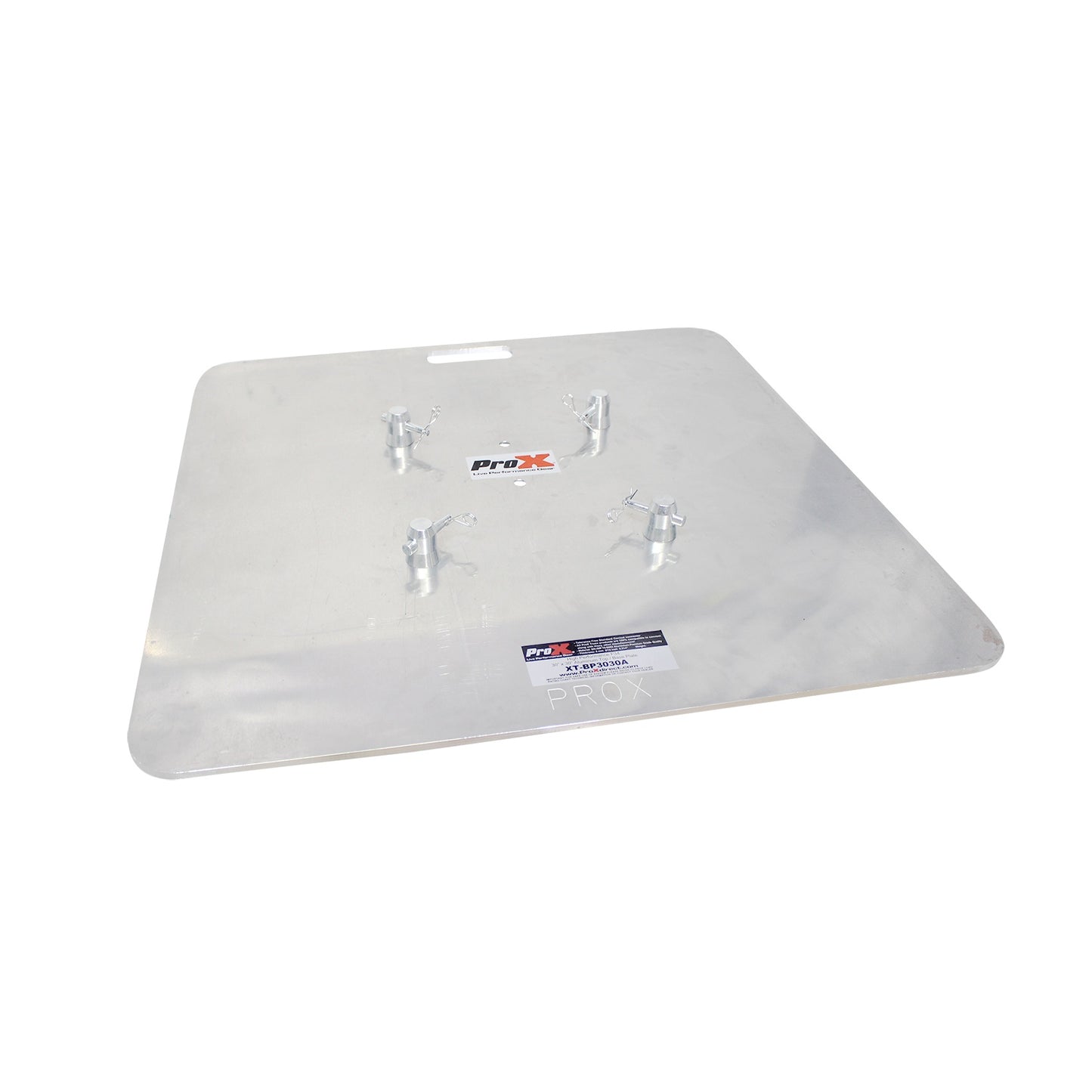 ProX Truss Base Plate For F34 Conical Square Truss | 30 in x 30 in | 8 mm | Aluminum