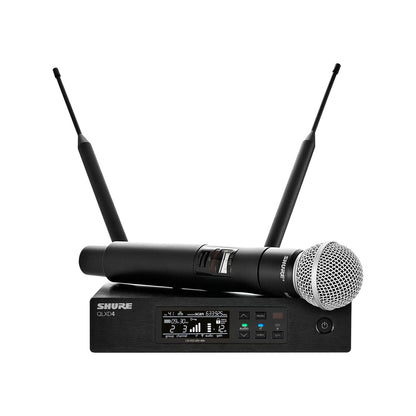Shure QLXD2/SM58 Digital Wireless Handheld Microphone Transmitter | Frequency: H50 (534-598 MHz)