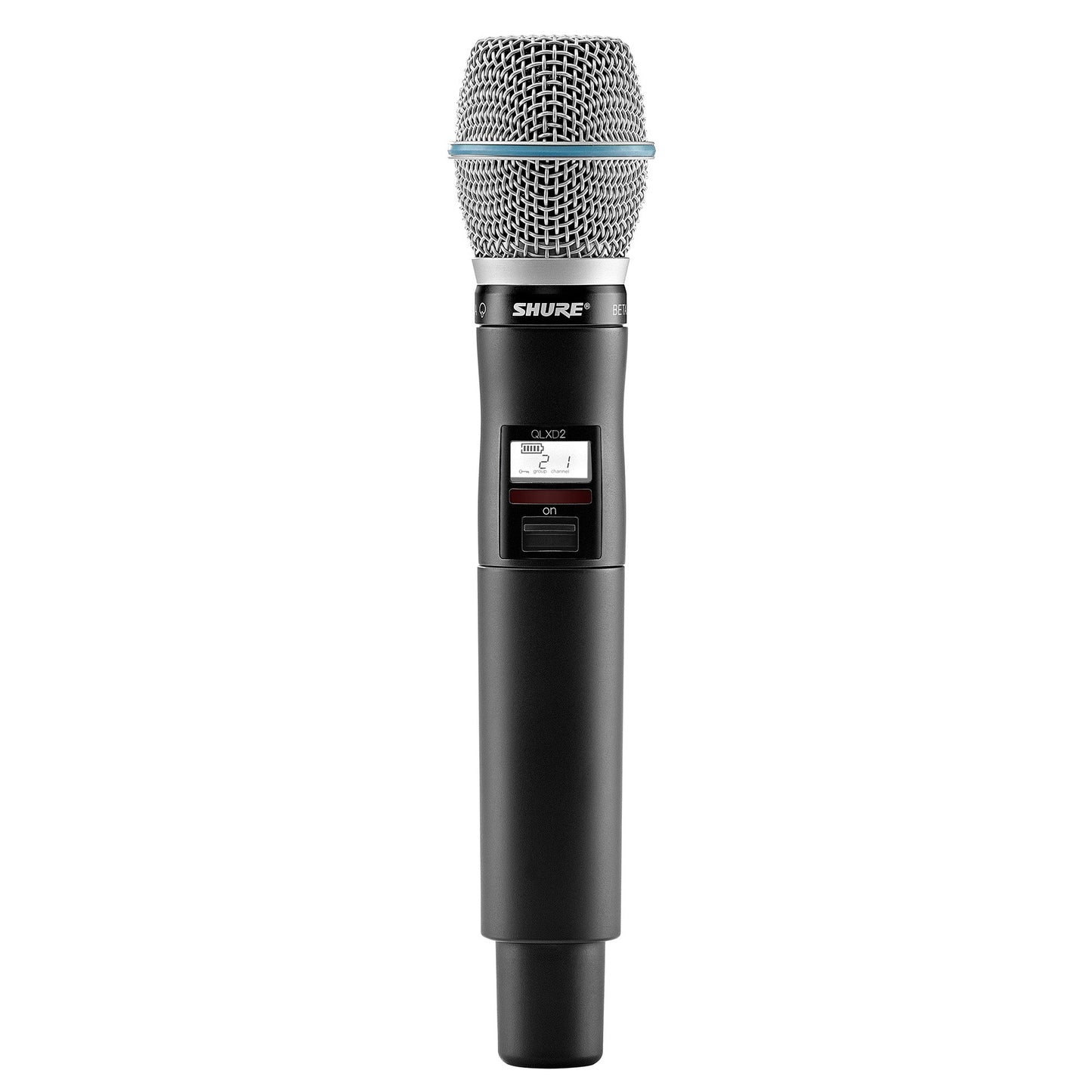 Shure QLXD2/B87A Digital Wireless Handheld Microphone Transmitter