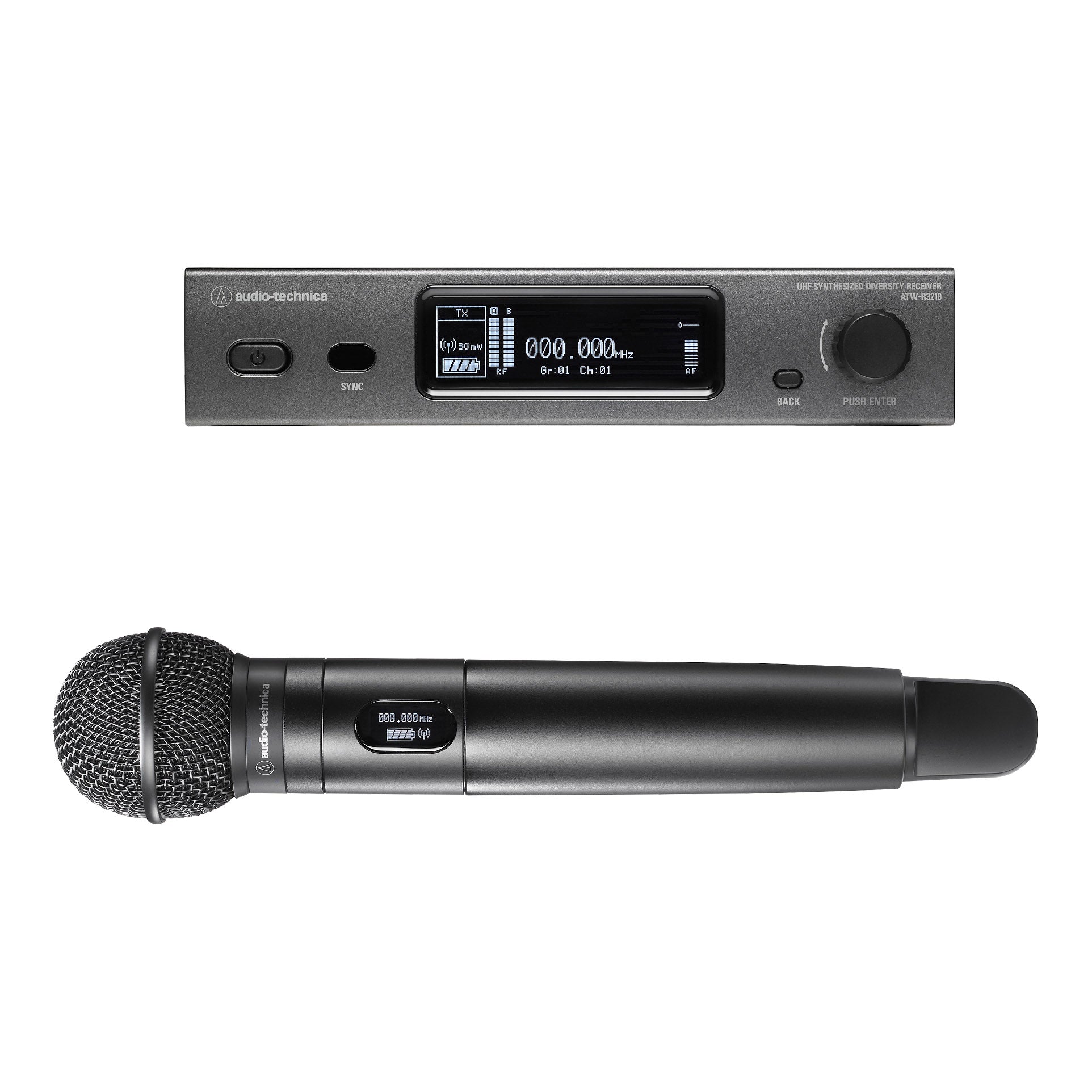 Audio-Technica ATW-3212/C510 Wireless Handheld System