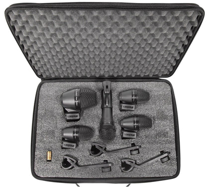 Shure PGADRUMKIT5 Drum Microphone Kit in Case