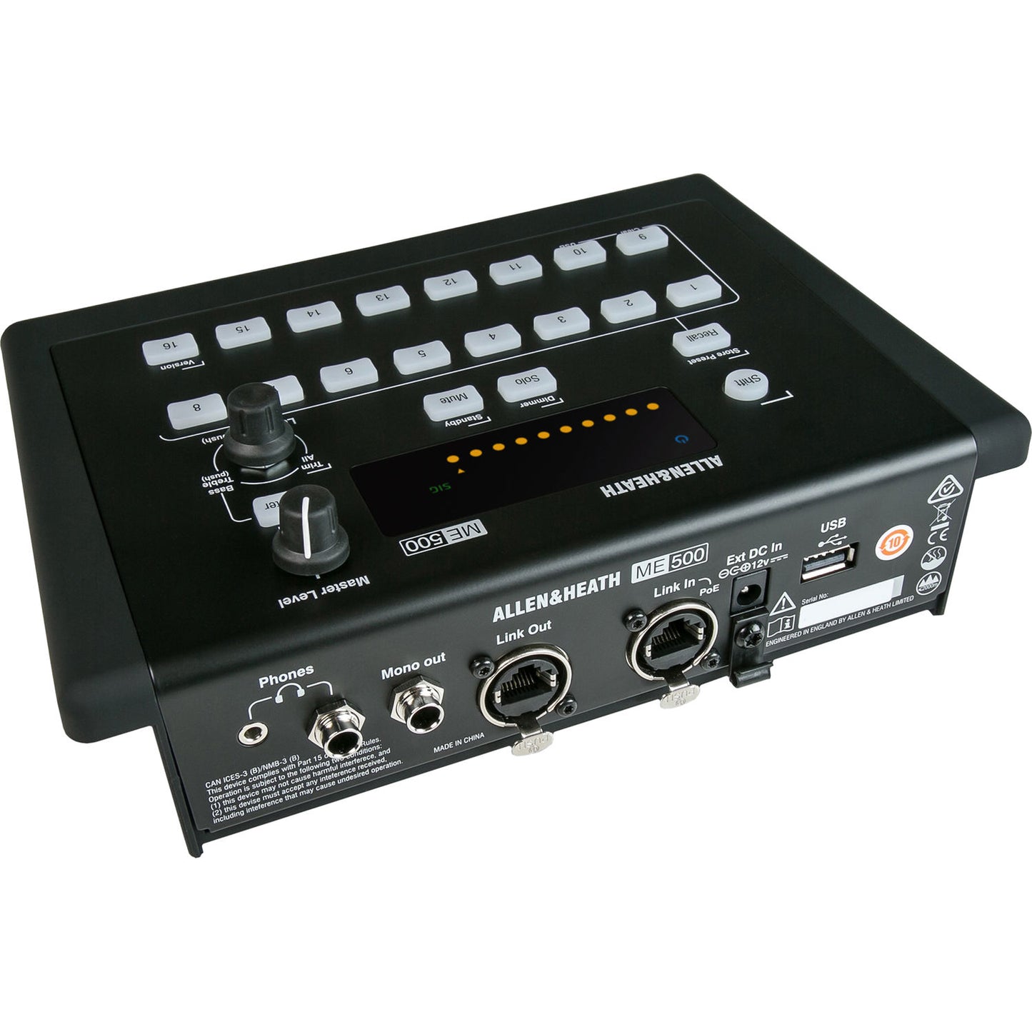 Allen & Heath ME-500 Personal Monitor Mixer