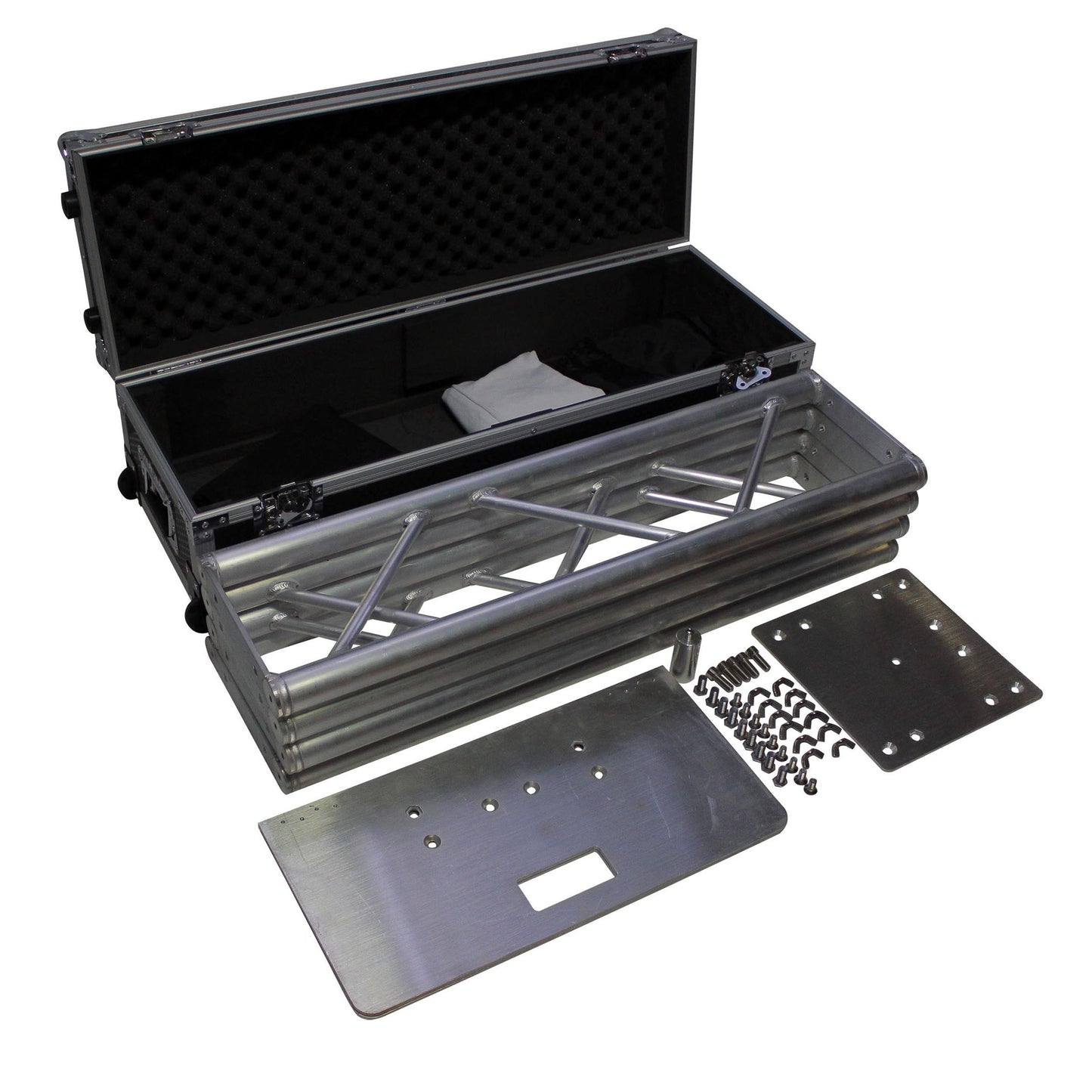 ProX Flex Tower Totem Package Adjustable DJ Truss Totem | Hard Road Case