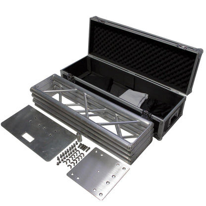 ProX Flex Tower Totem Package Adjustable DJ Truss Totem | Hard Road Case