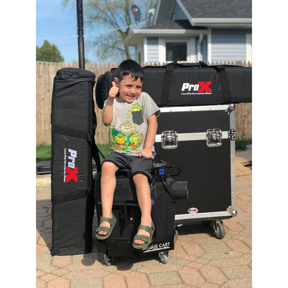 ProX Flex Tower Totem Package Adjustable DJ Truss Totem | Hard Road Case