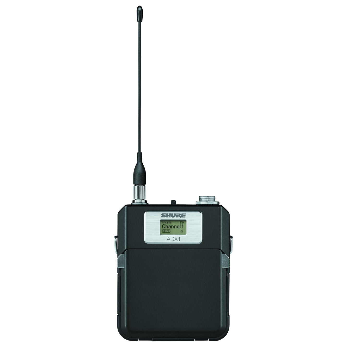 Shure ADX1 Bodypack Transmitter front front