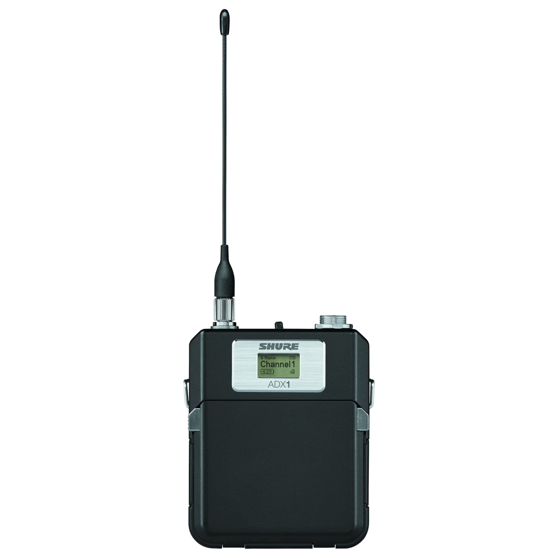 Shure ADX1 Bodypack Transmitter front front