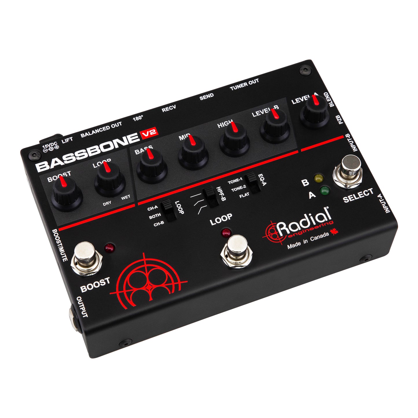 Radial Bassbone V2 Bass Preamp & Boost