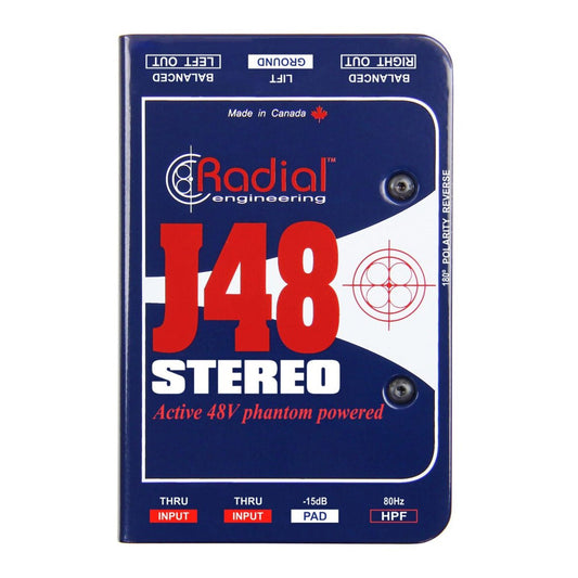 Radial J48 Stereo Active Direct Box