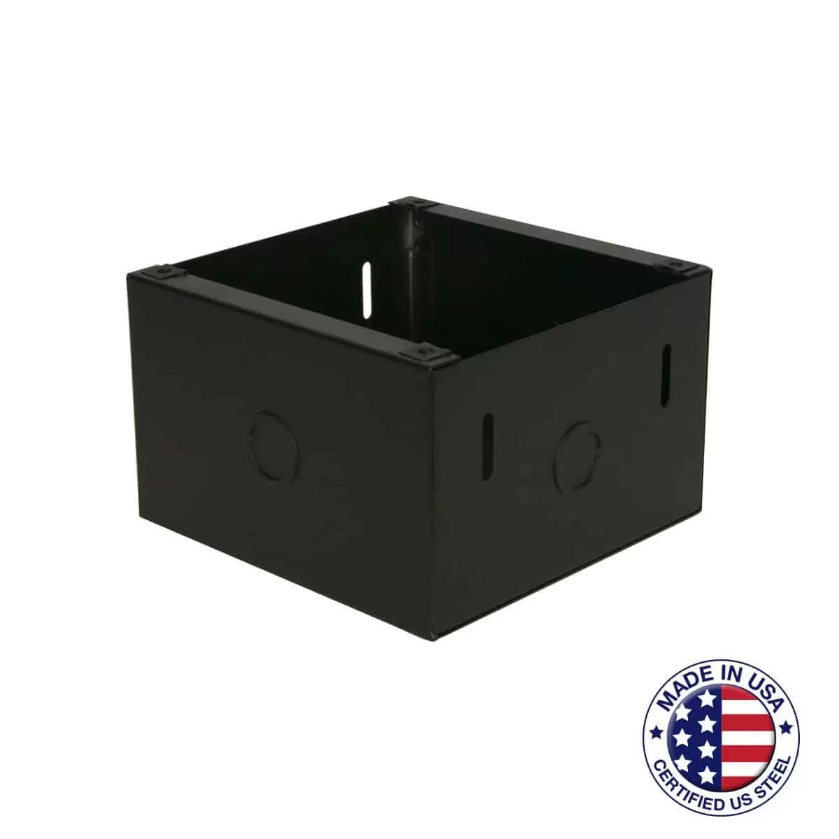 Lowell Speaker Enclosure Acoustic Back Can for Ceiling Install | 4" | Steel | Recessed