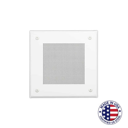 Lowell Square Screw Mount Speaker Grille for Install Audio | 4"