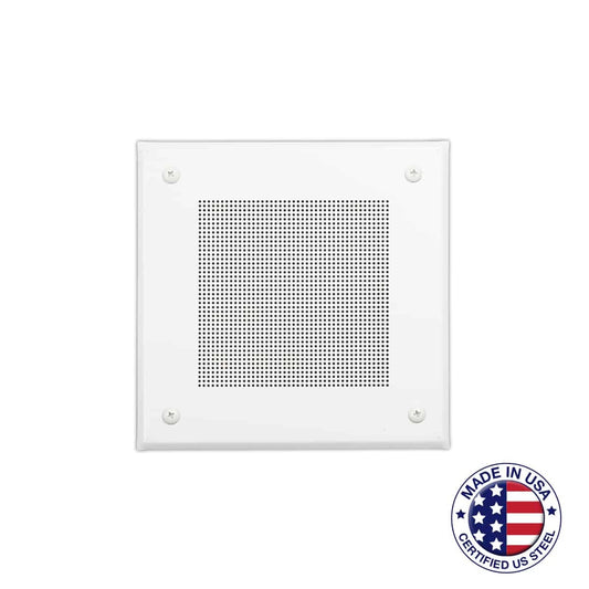 Lowell Square Screw Mount Speaker Grille for Install Audio | 4"