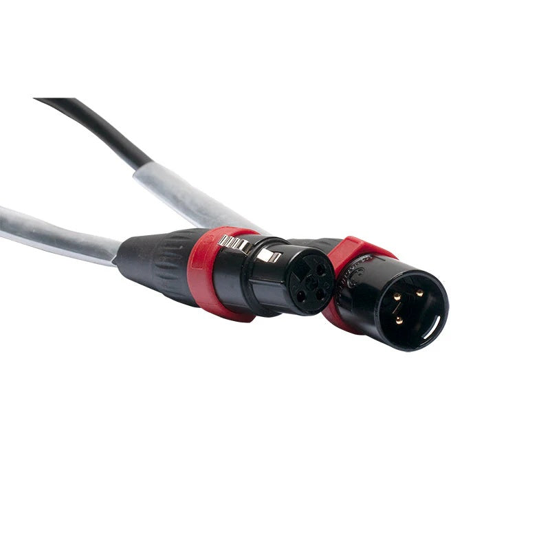 Accu-Cable AC3PDMX PRO 3-Pin Male to Female DMX Cable | Length: 5 feet