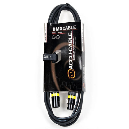 Accu-Cable AC3PDMX 3-Pin Male to Female DMX Cable