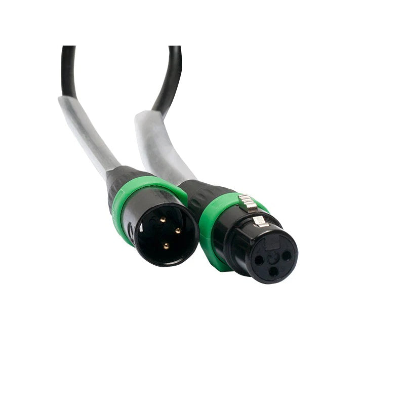 Accu-Cable AC3PDMX PRO 3-Pin Male to Female DMX Cable | Length: 15 feet