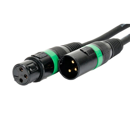 Accu-Cable AC3PDMX 3-Pin Male to Female DMX Cable | Length: 15 feet