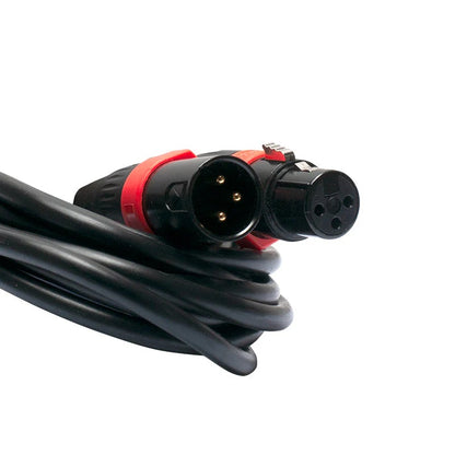 Accu-Cable AC3PDMX PRO 3-Pin Male to Female DMX Cable | Length: 25 feet