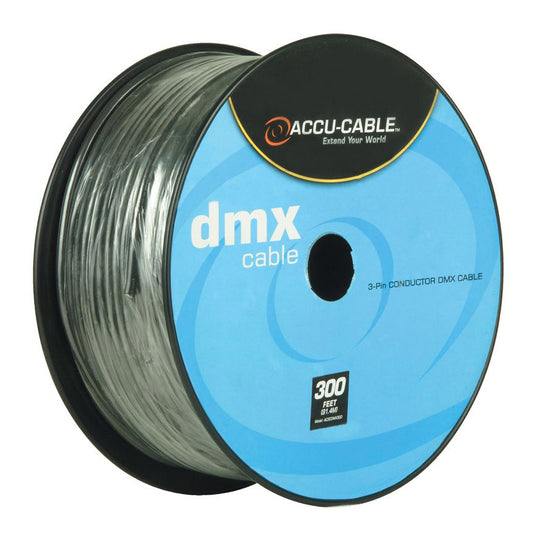 Accu-Cable AC3CDMX300 3-Pin Conductor DMX Cable