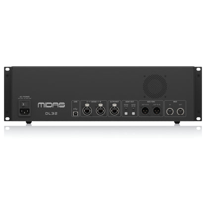 Midas DL32 32 Input, 16 Output Stage Box with 32 Midas Microphone Preamplifiers