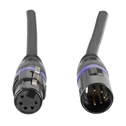 Accu-Cable AC5PDMX 5-Pin Male to 5-Pin Female DMX Cable