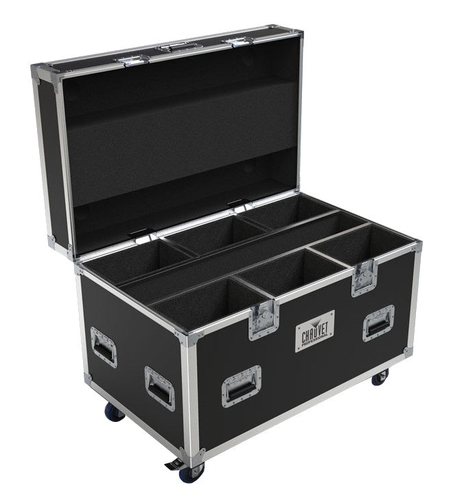 Chauvet Pro CP6CASER2W Rogue R2 Wash Road Case open