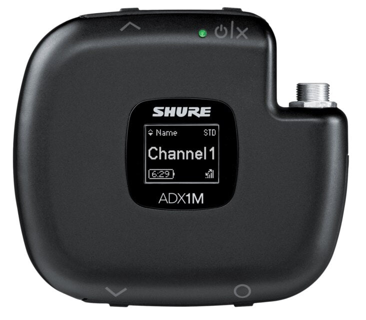 Shure ADX1M Axient Digital Wireless Micro Bodypack Transmitter | Frequency: K54 (606-663 MHz)