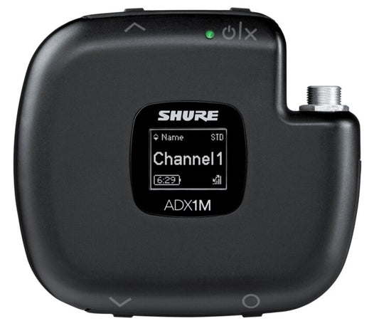 Shure ADX1M Axient Digital Wireless Micro Bodypack Transmitter | Frequency: X55 (941-960 MHz)