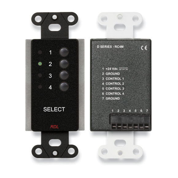 RDL DB-RC4M 4 Channel Remote Control