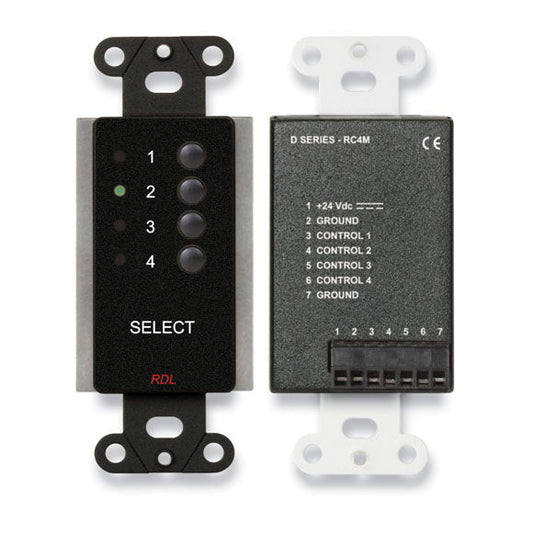 RDL DB-RC4M 4 Channel Remote Control