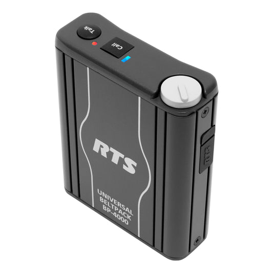 RTS BP-4000 Single-Channel Universal Beltpack Headset Station