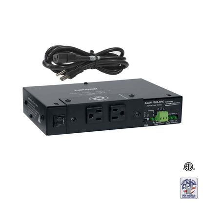 Lowell ACSP-1502-RPC Advanced Surge Suppressor With Remote Power Control