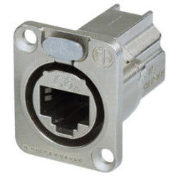 Neutrik NE8FDX-P6 Panel Mount RJ45 CAT6A Connector