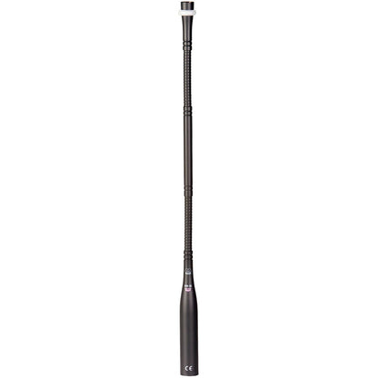 AKG GN30 E 5-pin gooseneck shown full length with flexible segments and integrated XLR base
