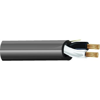 West Penn 25210IV1000 10 AWG 2-Conductor Plenum Speaker Cable