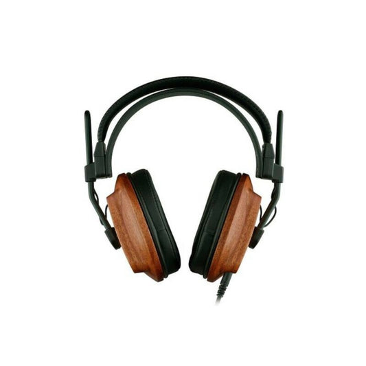 Fostex T60RP Premium Mahogany Semi-Open Headphones front