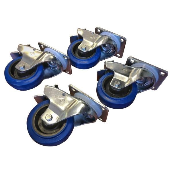 RCF AC-4CASTER-SET-LOCK Wheel Kit with 4 Locking Casters
