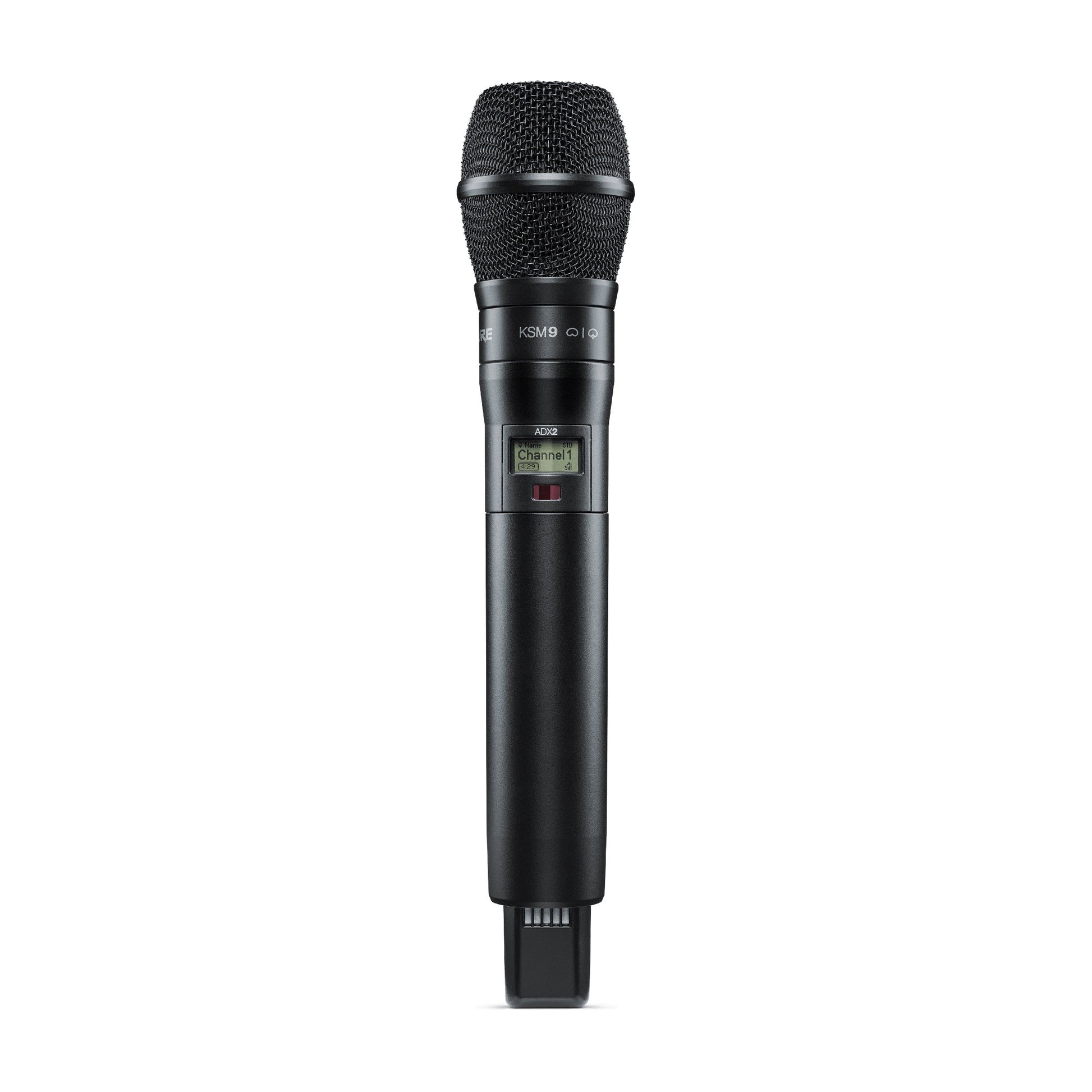 Shure ADX2/K9 Axient Digital Wireless Handheld Microphone Transmitter, Frequency: G57 (470-608 MHz) | Color: Black